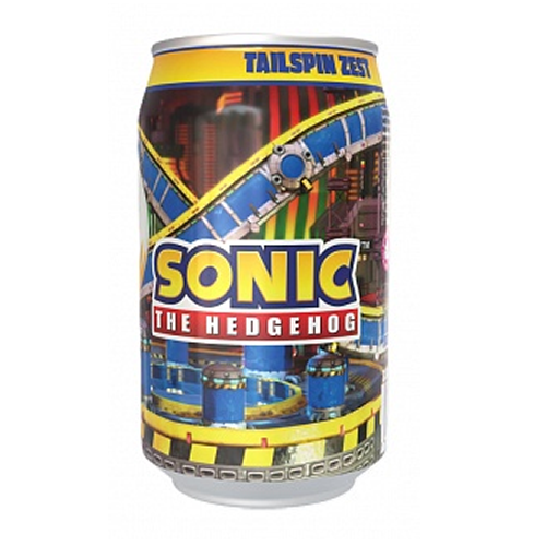 Kawaji x Sonic the Hedgehog Tailspin Zest Orange Soda UK 12x 330ml