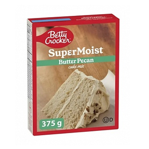 Betty Crocker Cake Mix Super Moist Butter Pecan 12x 375g