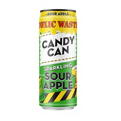 Candy Can Toxic Waste Sour Apple 12x 330ml