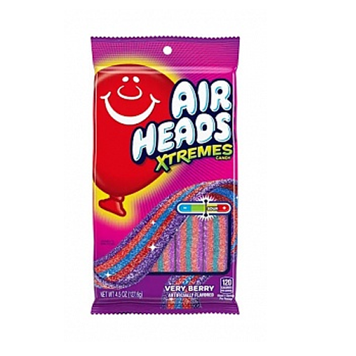 Airheads Xtremes Belts Very Berry 12x 128g