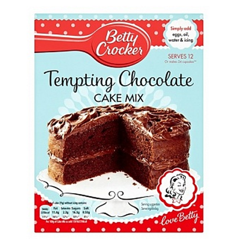 Betty Crocker Cake Mix Tempting Chocolate 6x 425g