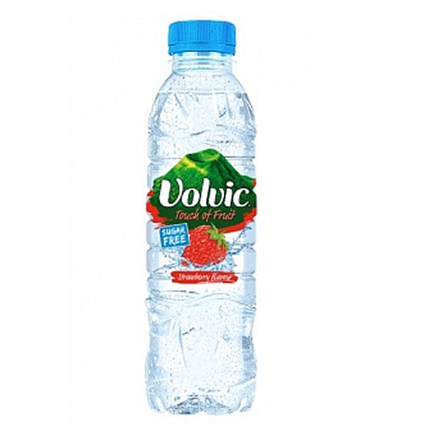 Volvic Touch Of Fruit Sugar Free Strawberry 12x 500ml