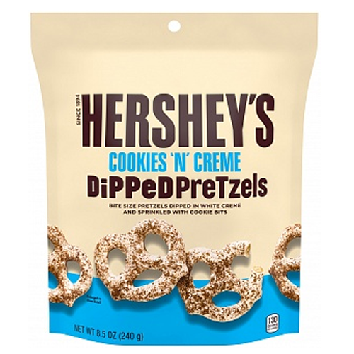 Hershey's Dipped Pretzels Cookies 'n' Creme 6x 241g
