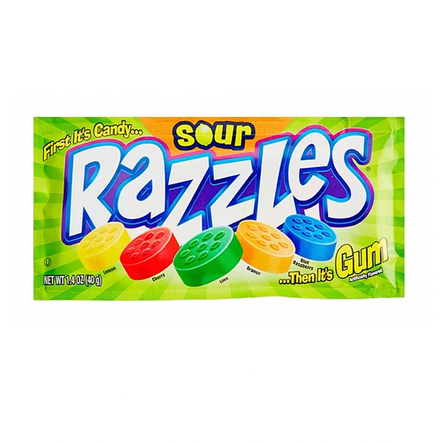 Razzles Sour 24x 40g