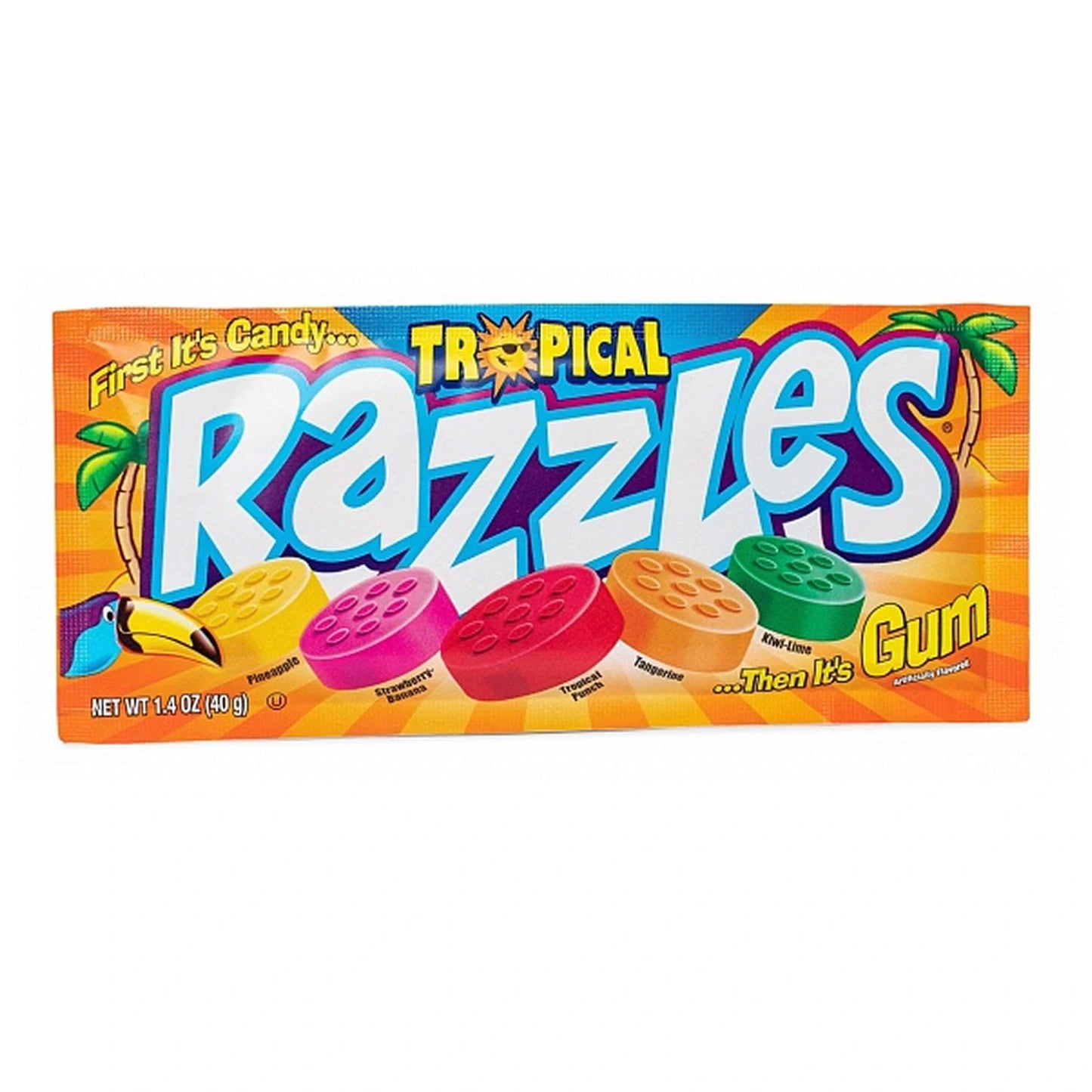 Razzles Tropical 24x 40g