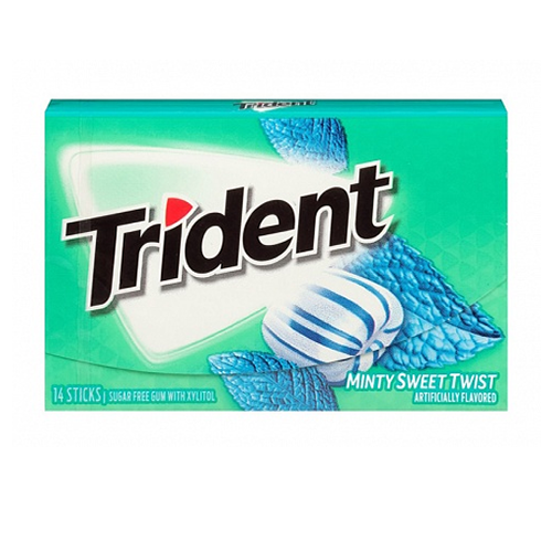 Trident Gum Minty Sweet Twist 12x 31g