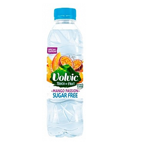 Volvic Touch Of Fruit Sugar Free Mango Passion 12x 500ml