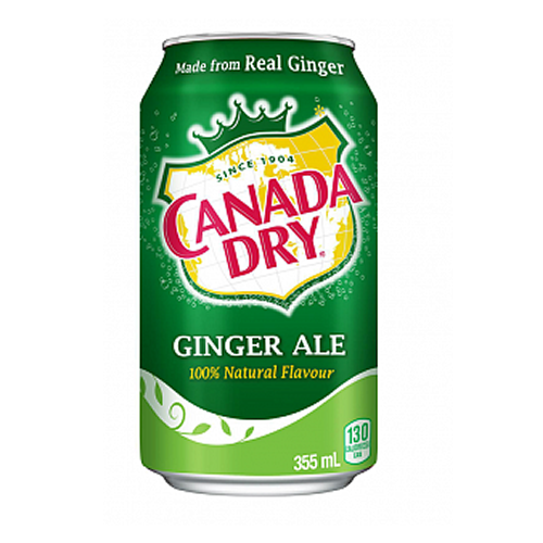Canada Dry Ginger Ale USA 12x 355ml