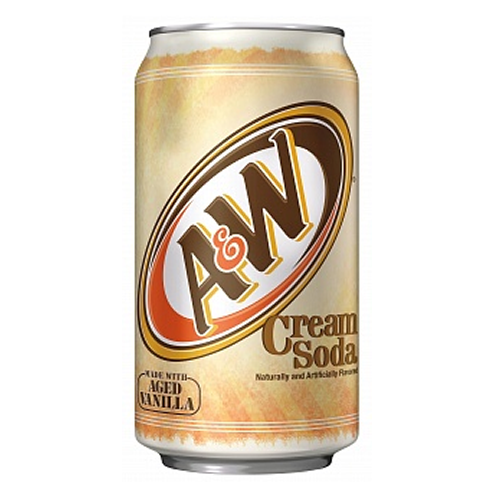 A&W Cream Soda USA 24x 355ml