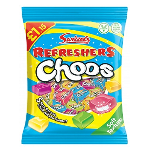 Swizzels Refreshers Choos 12x 115g