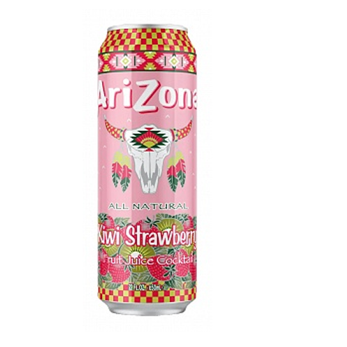 Arizona Kiwi Strawberry 24x 650ml