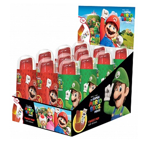 Super Mario Bros Twist Pop 12x 15g