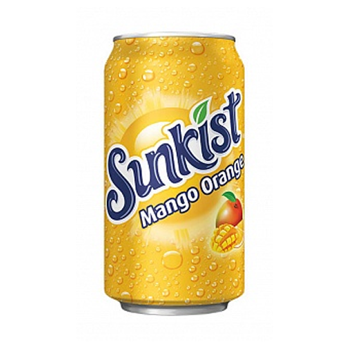 Sunkist Soda Mango Orange USA 12x 355ml