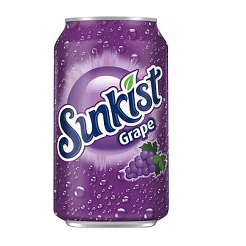 Sunkist Soda Grape USA 24x 355ml