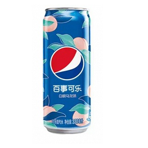 Pepsi White Peach China 12x 330ml