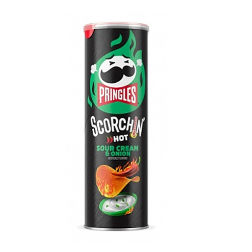 Pringles Scorchin' Hot Sour Cream & Onion 14x 158g