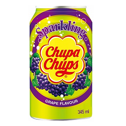 Chupa Chups Sparkling Grape 24x 345ml