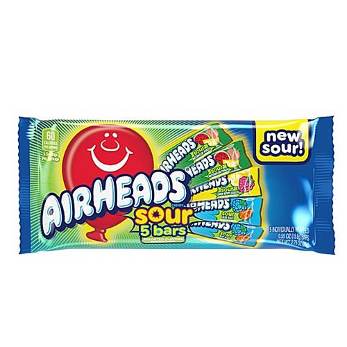 Airheads Bars Assorted Sour 18x 78g