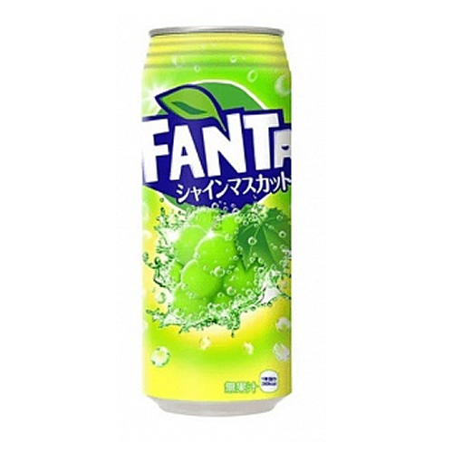Fanta Shine Muscat Grape Japan 24x 500ml