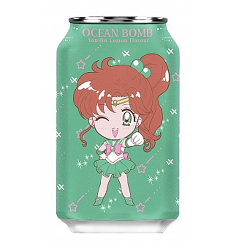Ocean Bomb & Sailor Moon Vanilla Lemon 24x 330ml