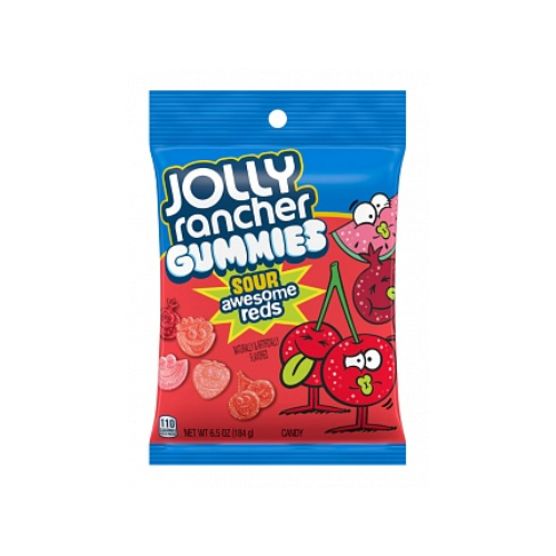 Jolly Rancher Gummies Sour Awesome Reds 12x 184g