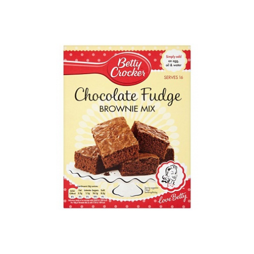Betty Crocker Brownie Mix Chocolate Fudge 6x 415g