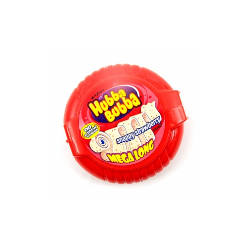 Wrigley´s Hubba Bubba Mega Long Tape Gum Snappy Strawberry 12x 56g