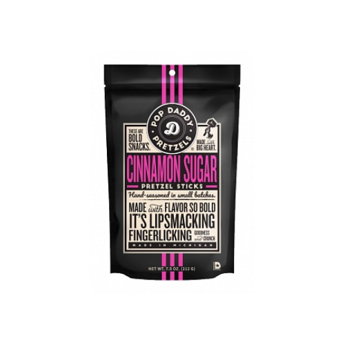 Pop Daddy Pretzels Cinnamon Sugar 12x 212g
