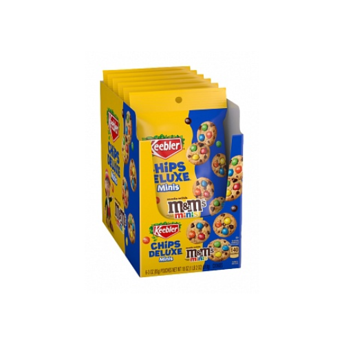 Keebler Chips Deluxe Minis Cookies with M&M's Minis 6x 85g