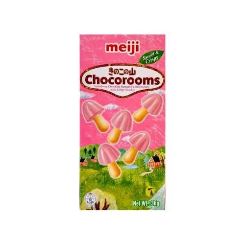Meiji Chocorooms Strawberry 10x 36g