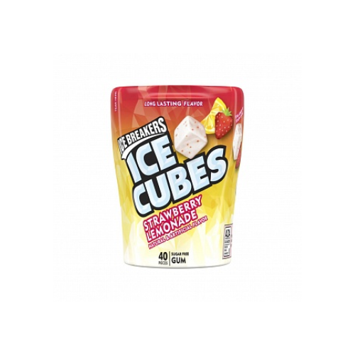 Ice Breakers Ice Cubes Strawberry Lemonade 6x 92g