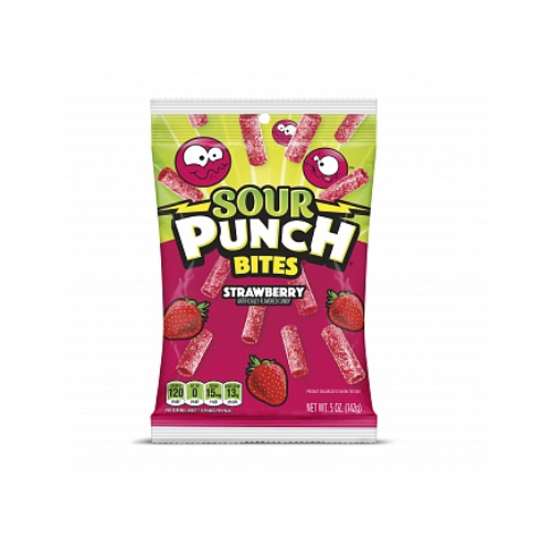 Sour Punch Bites Strawberry 12x 142g