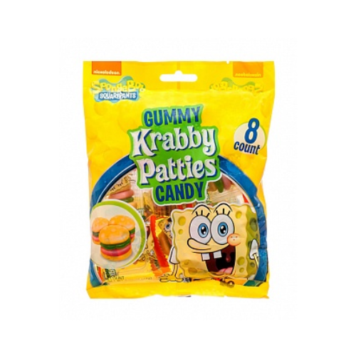 Spongebob Gummy Krabby Patties Candy 12x 72g