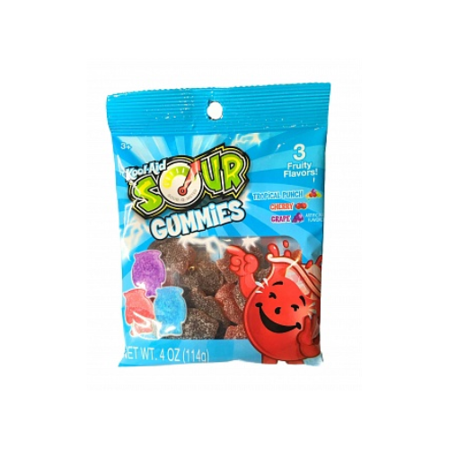 Kool-Aid Drink Mix Sour Gummies 12x 113g