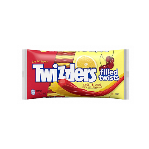 Twizzlers Filled Twists Sweet & Sour 12x 312g