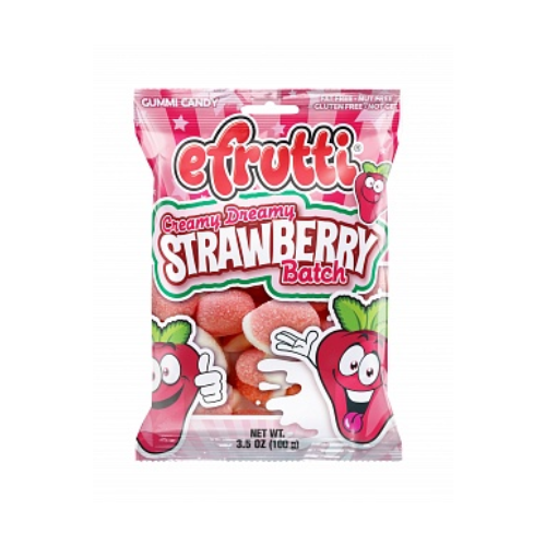 efrutti Creamy Dreamy Strawberries 12x 99g