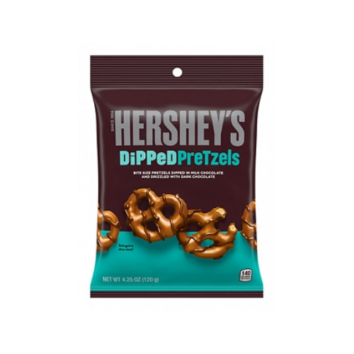 Hershey's Dipped Pretzels Milk Chocolate 12x 120g