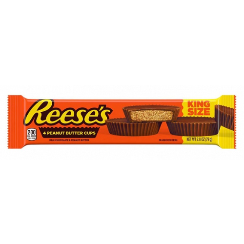 Reese's Milk Chocolate Peanut Butter Cups King Size 24x 79g