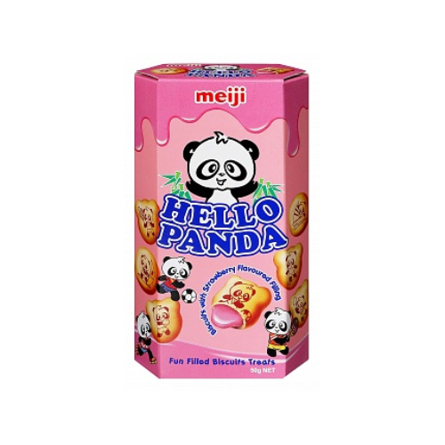 Hello Panda Strawberry 10x 50g