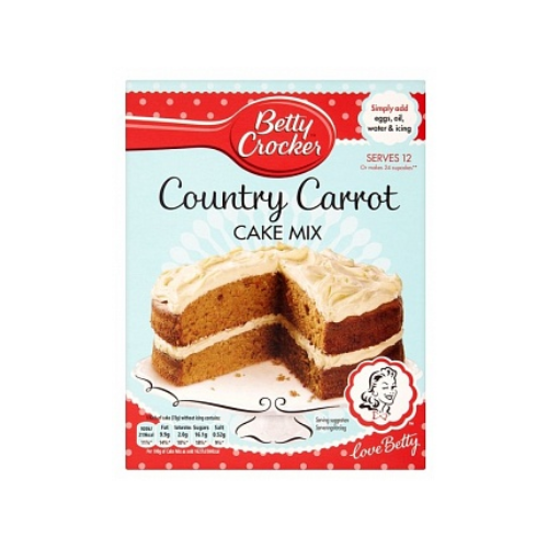 Betty Crocker Cake Mix Country Carrot 6x 425g