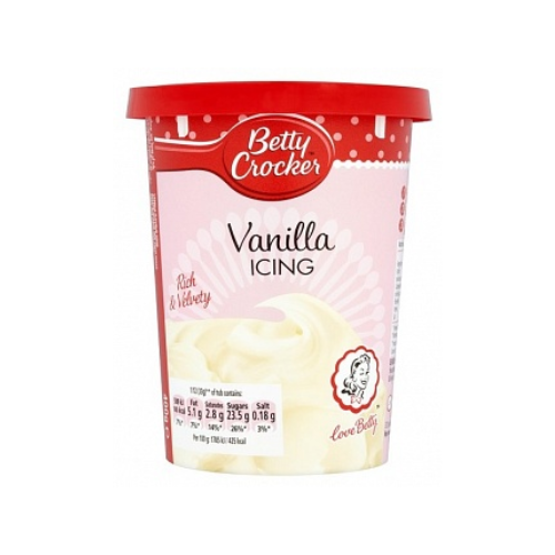 Betty Crocker Icing Vanilla 6x 400g