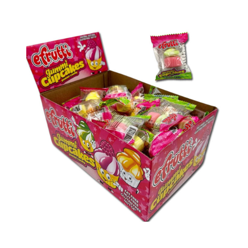 efrutti Gummi Cupcakes 60 x 8g