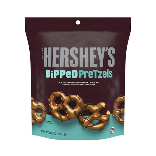 Hershey's Dipped Pretzels Milk Chocolate 6x 240g