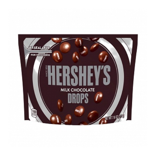 Hershey's Milk Chocolate Drops 8x 215g