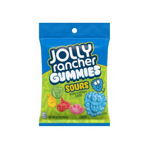 Jolly Rancher Gummies Sours 12x 184g