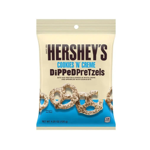Hershey's Dipped Pretzels Cookies 'N' Creme 12x 120g