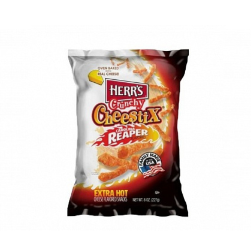 Herr's Crunchy Cheestix Carolina Reaper 8x 227g