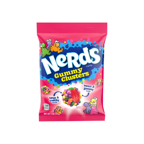 Nerds Gummy Clusters Pouch 12x 141g