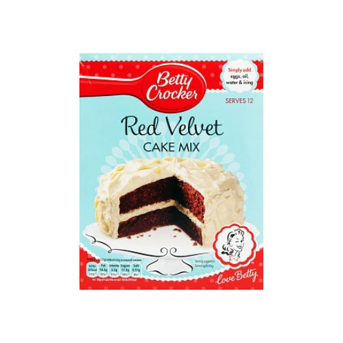 Betty Crocker Cake Mix Red Velvet 6x 425g