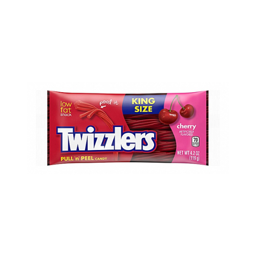 Twizzlers Pull 'n' Peel King Size Cherry 15x 119g